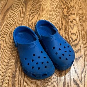Blue Crocs